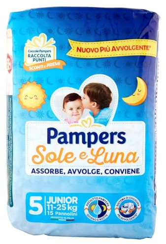 PAMPERS Sonne und Mond Junior x15