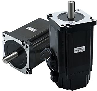 Nema 34 CNC 8,5 Nm Schrittmotor 86HS118 mit axialem Durchmesser 14 mm für 3D-Drucker CNC-Maschine (mit Bremse)