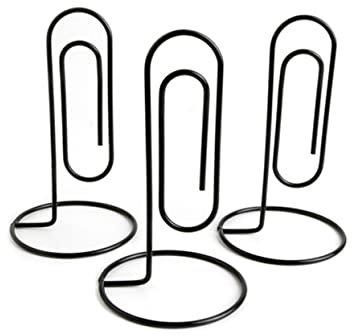 Ciieeo 5stücke Kreative Große Desktop Zettelhalter Multifunktionale Handaccount Clips Für Büro Schule Und Zuhause Schwarz Langlebigem Organisieren Von Dokumenten Und Notizen