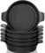 Vesici 6 Pcs Mini Skillets for Cookies Cast Iron Ramekins 7.2x5.5x1.18 Small Cast Iron Pan,Mini Casserole Dish Bakeware Bowl for Serving Cookware Home Restaurant Kitchen