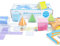 Original Faltbare geometrische Formen, 8 Stück Transparente Klare Geometrische Modelle Montessori Mathe Spiel mit Faltbarem Geometrischem Kartenpapier Pädagogische 3D-Formen Abnehmbare Deckel