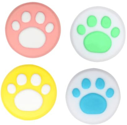 Homoyoyo 1satz Katzenpfoten Joystick Daumenkappen Kompatibel Mit Rutschfeste Griffabdeckung Leicht Zu Reinigen Perfektes Für Gamer Farben Erhältlich