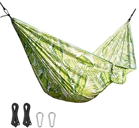 Übergroßes Tuch zum Aufhängen im Freien, Doppel-Hängematte, tragbares Hängezelt für Veranda, Garten, Hinterhof, Außen/Innen(Color:E,Size:one Size)