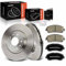 Frankberg 2x Bremsscheiben 4x Bremsbeläge mit Bremsenschmiermittel Vorne Kompatibel mit Qashqai II SUV J11 J11 1.2L-1.8L 2014-Heute Replace# 410604EA0A
