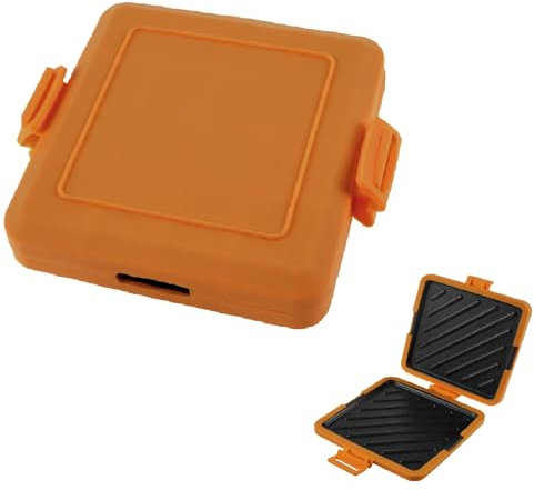 Microwave Toastie Sandwich Maker,Breakfast Sandwich Maker,Silicone Microwaveable Cookware,Rapid Heating,Non-Stick Plates,No Electricity, Wireless,for Cooking Delicious Crispy Sandwiches (Orange)