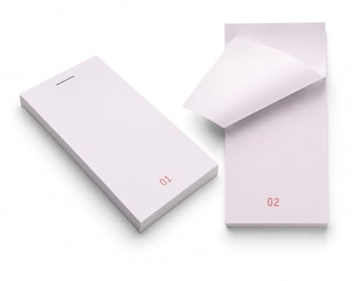 Restaurant Numbered Order Pads, 63mm x 127mm, Single Copy (1)