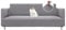 BellaHills Sofabezug Übergröße 3 Sitzer (215-250cm), Stretch Sofa Überzug, Sofaschoner rutschfest, Elastischer Couch Überzug Mit Armlehnen, Hellgrau