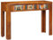 vidaXL Table Console 110x35x75 cm Bois Massif d'acacia
