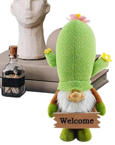 demaxiyade Cactus Enano, de Cactus de Navidad - Decoraciones de Gnomos de Primavera | de Peluche de Gnomos de Cactus Dulce, Juguete de GNOME de Peluche Festivo para el Hogar Festival