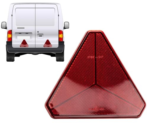 Warnschild Aufkleber, Reflektierendes Farmfahrzeugdreieck, Warndreieckaufkleber Für Auto, Dreiecksreflektorschild, Sicherheitsauto - Sodass Es Regen UndZubehör Für Wohnmobile, Golfwagen, LKW, Anhänger