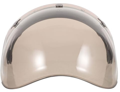 GRIRIW Motorradhelm Visier Ersatzscheibe Aus Bruchsicherem Pc Uv-beständig Winddicht Mit Verstellbarem Halter Für Passform Leichtes Helmvisier Schutzschild Für Enduro Und Straßenfahrer