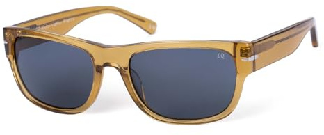 Botaniq Rechteckig Acetat Brille in Gelb für Herren | optional mit Sehstärke (Modell BIS-7018-127)