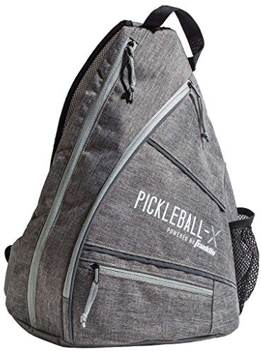 Franklin Sports Sling Official Bag of The U.S. Open Pickleball Championships – Adjustable Gray, Grau, Einheitsgröße