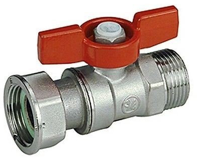 R254P Robinet à boisseau sphérique pour compteurs R254PY034 3/4M x corps 3/4 F GIACOMINI