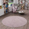 Snapstyle Hochflor Velours Teppich Luna Mix Altrosa Rund in 7 Größen