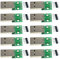 YOUMILE 10er Pack DIY Stecker/MINI MICRO USB zu DIP Adapter 2.54mm 5pin Buchse B Typ USB2.0 Buchse PCB Converter USB 3.0