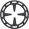 Gas Ring Reducer 5-Inch Hob Reducer,Cast Iron,Black