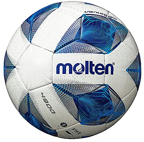 Molten Wettspielball-F5A4900 weiß/blau/Silber 5