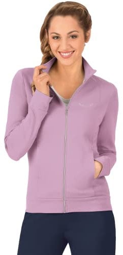 Trigema Damen 5021111 Freizeitjacke, Orchidee, L