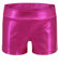 Dtone Mädchen Kurz Hose für Tanz Gymnastik Turnanzug Turn Shorts Glitzer glänzend Fitness Hotpants, Dunkelpink 150 (11-12 Jahre)