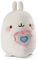 Kuscheltier Molang mit Regenbogenherz 24 cm in Geschenkverpackung I Liebenswerter Social Media & TV Star zum Kuscheln, Spielen & Liebhaben - 48225