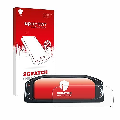 upscreen Schutzfolie für Volkswagen Active Info Display T-Roc – Made in Germany, Kristall-klar, Kratzschutz, Anti-Fingerprint