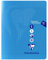 Clairefontaine 303161C - Packung mit 5 Heften Mimesys 17x22cm, 40 Blatt französische Lineatur 90g und 40 Blatt blanko 125g, farbig sortiert, 1 Pack