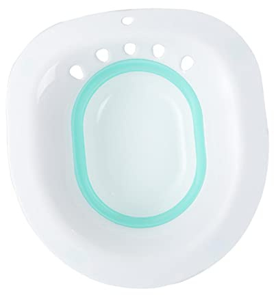 Jojomis Erwachsene Sitz Bad Toilette Damm Einweichen Bad zur Hämorrhoiden Linderung