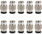 PC4-M10 Connecteur, Connecteur Pneumatique PC4-M10, Raccord Pneumatique pour Tubes PTFE, Connecteur Pneumatique Droit PC4-M10, PC4-M10 Connecteur de Tube Droit Pneumatique pour Imprimante 3D,10 Pcs
