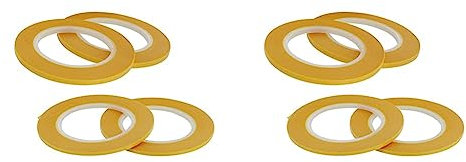 Modelcraft 4-Piece Precision Masking Tapes (Pack of 2)