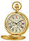 Whodoit Elegante Herren Mechanische Taschenuhr Mechanische Taschenuhren mit Kette Mechanische Taschenuhren mit Box für Männer, MW159-Gold, 复古