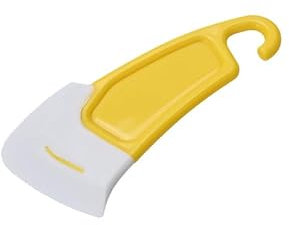Spatola in silicone per la pulizia dei piatti, spatola per la pulizia dei piatti, raschietto per piatti, antiaderente, raschietto da cucina in gomma, spatola per la pulizia della pentola, strumento di