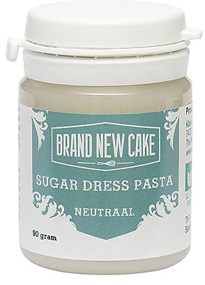 BrandNewCake® Zucker-Dekorpaste Neutral 90g – Perfekt für kreative Tortendekorationen und essbare Kunstwerke
