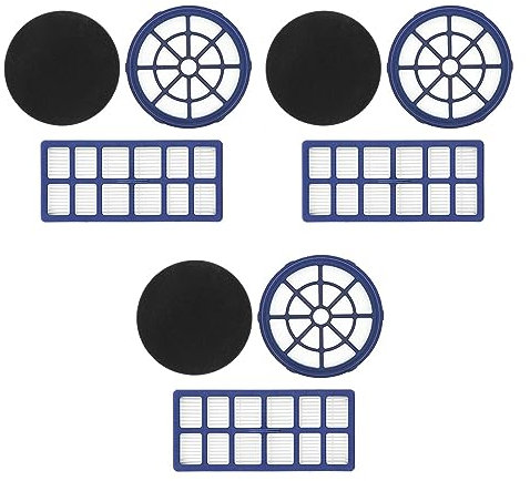 SteFik Filtrare Il Cotone. Compatibile for Hoover U81 Pre Motore e Kit Filtro di Scarico 35601724 for aspirapolvere Breeze BR2020 BR30 BR71 Parti di Ricambio Accessori (Color : 3 Sets)