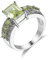 Bishilin Ring Silber Vergoldet Damen, Ring Personalisiert 4-Steg-Krappenfassung mit Gelb Zirkonia Trauringe Eheringe für Frauen Gr.54 (17.2)