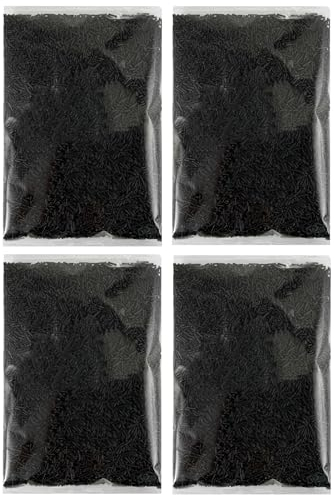 Lakritz Streusel 4 x 200g - Jawela - zum Backen und Verzieren von Eis, Softeis, Muffins, Keksen, Backwaren und Desserts - Großpackung ideal für Cafés und Geburtstage