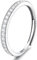 JeweBella Ringe Frauen Silber 925 Verstellbare Ring Damen Silber Zirkonia Ring Verlobungsring Eheringe Trauringe Fingerring Promise Ring Silber 925 Damen Schmuck Geschenke Silber