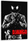 szzmyo Django Unchained Filmposter, dekoratives Gemälde, moderne ästhetische Leinwand, Poster, Schlafzimmer-Kunst, Wohnzimmer, Dekoration, Poster, 20 x 30 cm, Rahmenstil