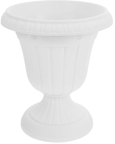 IWOWHERO Blumentopf Säule Aus Großer Urnen-pflanztopf Für Außenbereich Garten-pflanzgefäßurnen Pflanzgefäße Für Terrasse Und Hofwege