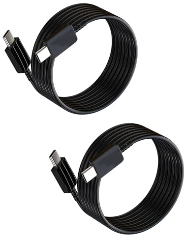 Cable Chargeur PD 25W USB C Rapide(Lot de 2) pour IPhone 16 15 Adaptateur Compatible Avec Samsung Galaxy S24 Ultra Câble Type C 2M Pour IPad Macbook Charge Portable Power Accessoire Android Téléphone