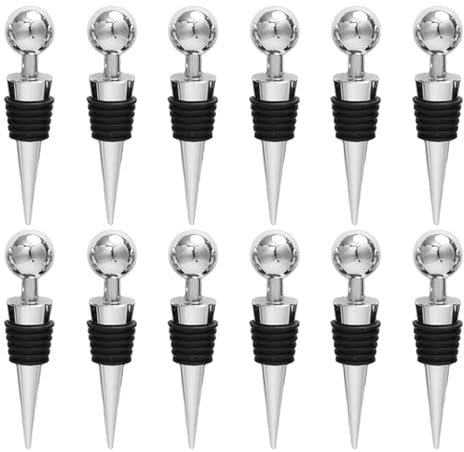 Tapón de botella de plástico for almacenamiento de vino, tapón giratorio, tapón for botella sellado al vacío reutilizable, tapón for champán, herramienta for barra de regalos para botellas de cristal(