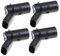 Xwthsch Sensor Einparkhilfe Für A3 A4 A6 RS4 RS6 S3 S4 S6 F PDC Parksensor Rückfahrradar 7H0919275D Rückfahrsensor(4 Pieces)