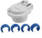 Replacement Swimming Pool Suction Cup Connector for Wall Mount Vacuum Lock, Compatible with and Cleaners