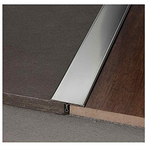 Profilo a T lunghezza 270cm larghezza 14mm Projoint T Profilpas - Finitura: ACCIAIO INOX LUCIDO