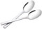 Fosly Grandi Cucchiai Da Servire Cucchiaio Da Portata In Acciaio INOX 6 Pezzi, 24 cm