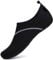 SAGUARO Chaussures Aquatiques Chaussons de d'eau Plongée Chaussettes Aqua pour Piscine et Plage Sports Nautiques Natation Surf Voile Mer Rivière pour Homme Femme (Noir,40/41 EU)