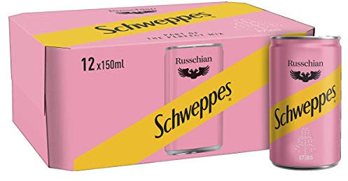 Schweppes Russchian Lot de 12 boîtes de 150 ml