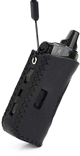Cover in pelle Aegis boost per geekvape Kit Protezione nero marrone Custodia (NO NICOTINA) (NERO)
