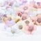 VINFUTUR 80pcs Mini Fleurs Artificielles Tête Marguerite Artificielle Fait à la Main Multicolore pour Mariage Scrapbooking Déco Vêtements Accessoires