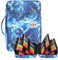 BOMKEE Trousse à Crayons Grande Capacité, 304 Fentes Sac à Crayons de Dessin Grande Capacité Pochette à Crayons de Couleur Organisateur Multicouche pour étudiant Artiste, Enfants et Adultes